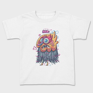 Colorful Creature 32, Kids' T-Shirt