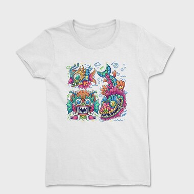 Colorful Creature 35, Women's T-Shirt