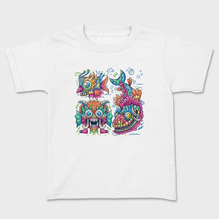 Colorful Creature 35, Детска Тениска