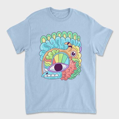 Colorful Creature 39, Unisex Men's T-Shirt