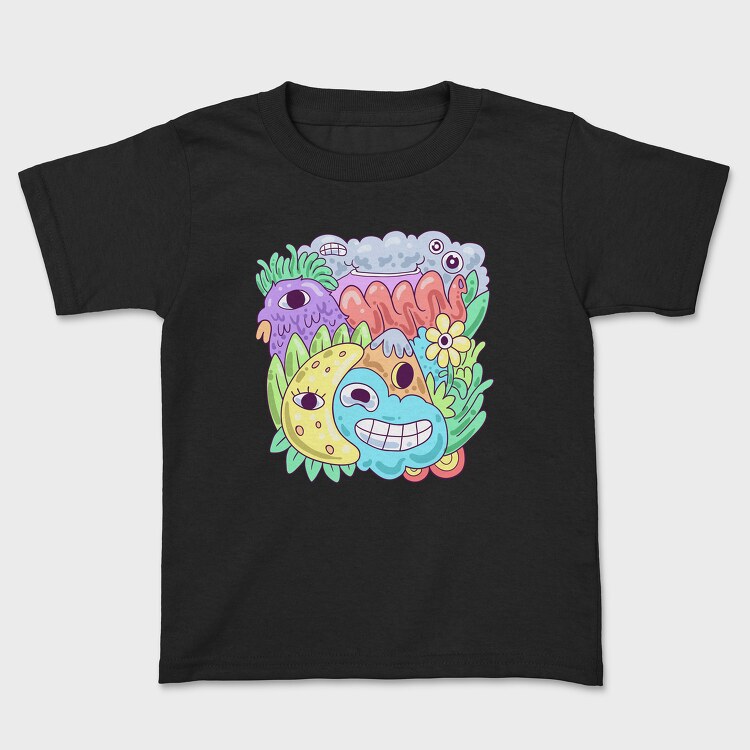 Colorful Creature 40, Детска Тениска