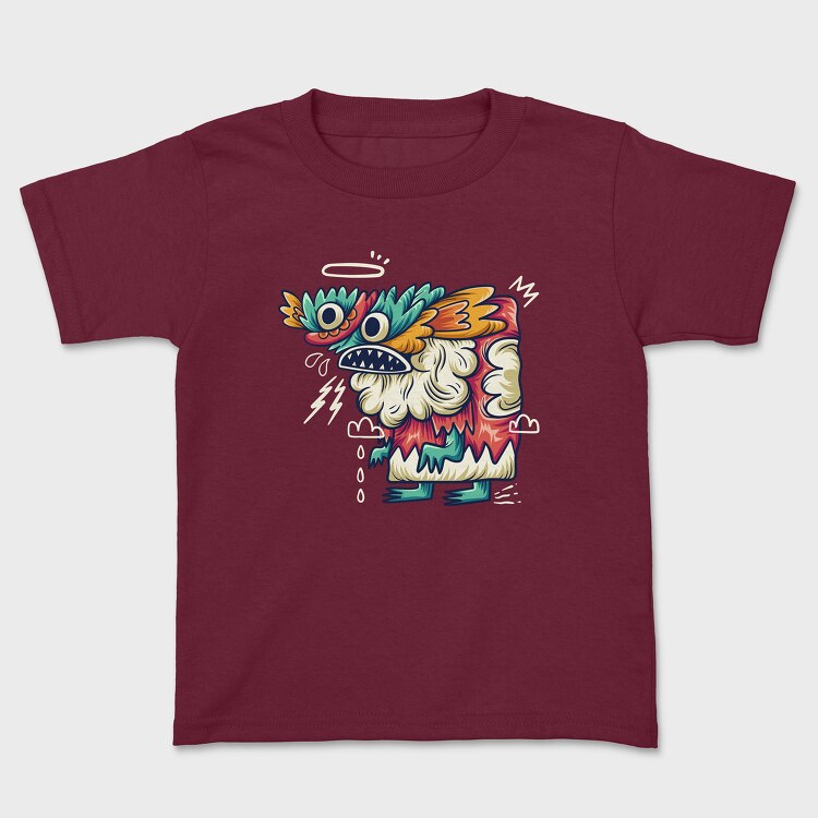 Colorful Creature 48, Kids' T-Shirt