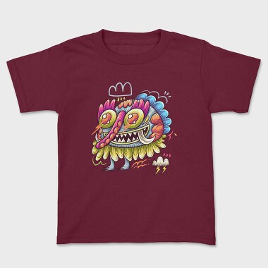 Colorful Creature 9, Kids' T-Shirt