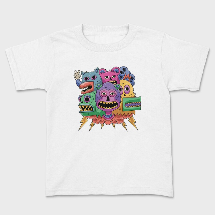 Colorful Monsters, Детска Тениска