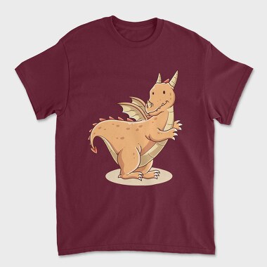 Unisex Men's T-Shirt, Cute Dragon 1
