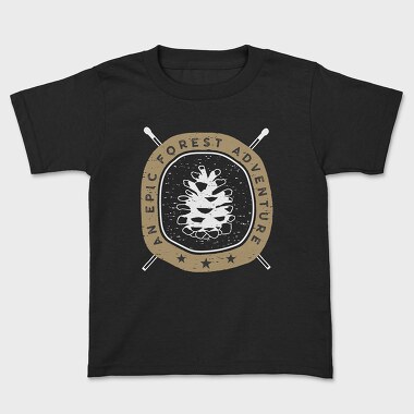 Epic Forest Adventure, Kids' T-Shirt