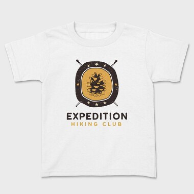 Expedition Hiking Club, Kids' T-Shirt