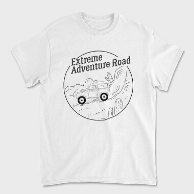 Extreme Adventure Road, Unisex Men's T-Shirt
