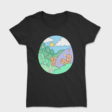 Women's T-Shirt, Garden 5