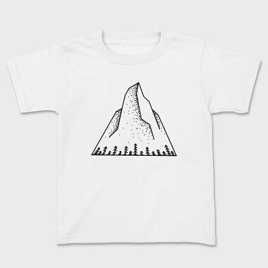 Geometric Landscape 1, Kids' T-Shirt