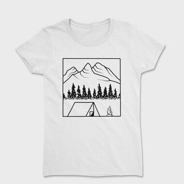 Geometric Landscape 10, Women's T-Shirt