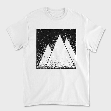 Geometric Landscape 4, Унисекс Мъжка Тениска