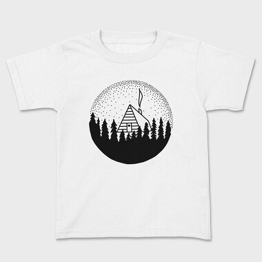 Geometric Landscape 5, Kids' T-Shirt