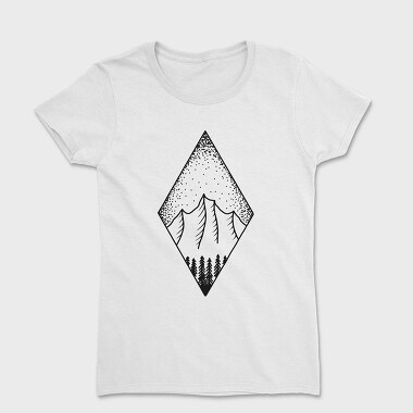 Geometric Landscape 7, Women's T-Shirt