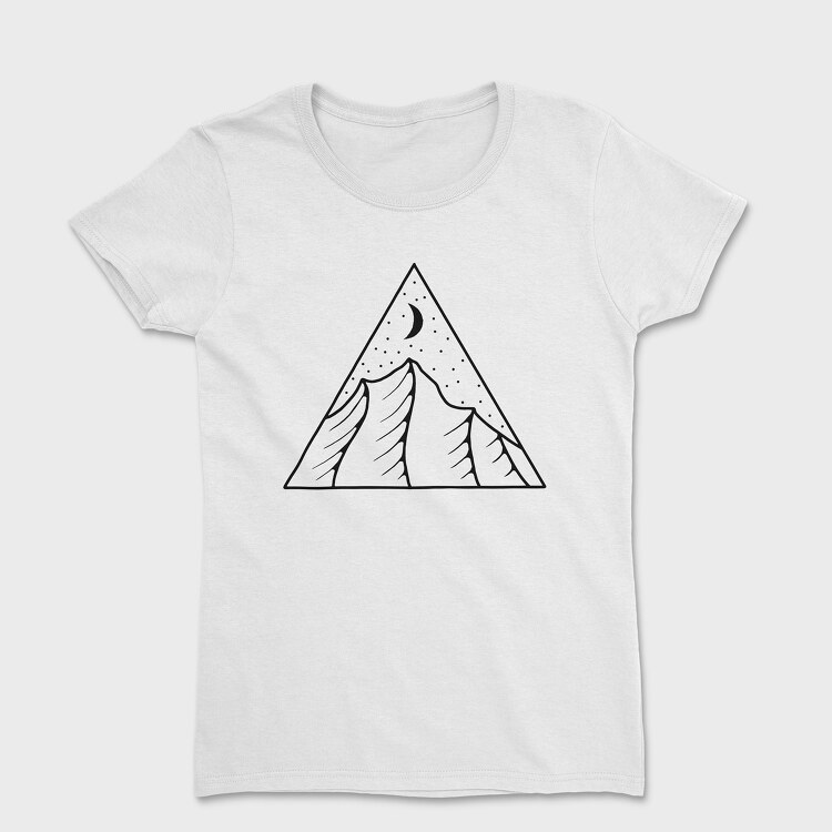 Geometric Landscape 8, Дамска Тениска