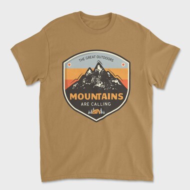 Great Outdoors, Unisex Men's T-Shirt