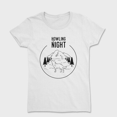 Howling Night, Women's T-Shirt
