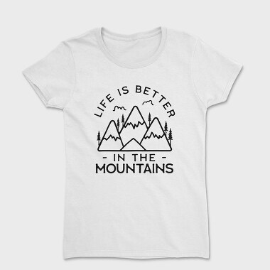 in the mountain, Women's T-Shirt