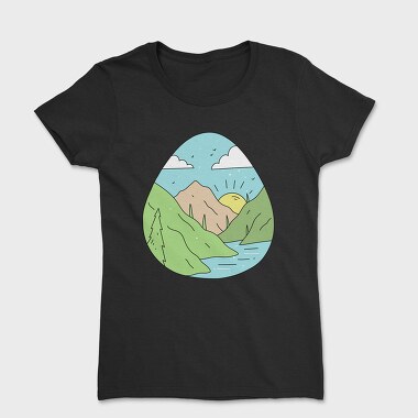 Landscape Nature 10, Women's T-Shirt
