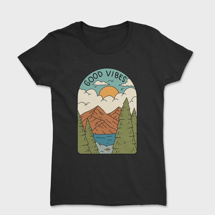 Landscape Nature 5, Women's T-Shirt