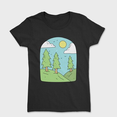 Landscape Nature 8, Women's T-Shirt