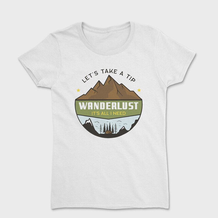 Lets Take a Trip, Women's T-Shirt