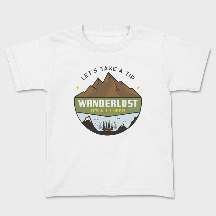 Lets Take a Trip, Kids' T-Shirt