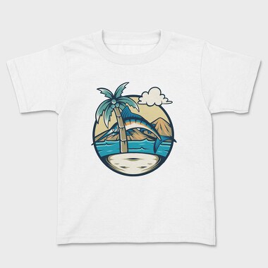 Marlin Fish 1, Kids' T-Shirt