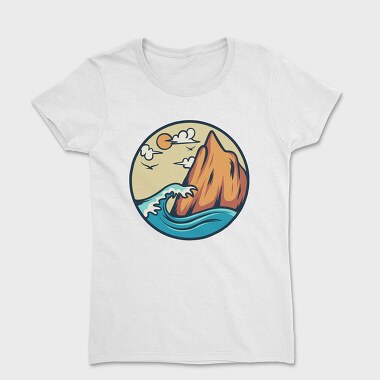 Mountain Illustration 2, Women's T-Shirt