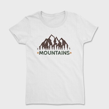 mountain retro, Women's T-Shirt