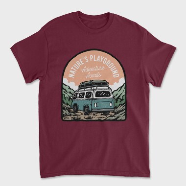 Natures Playground, Unisex Men's T-Shirt