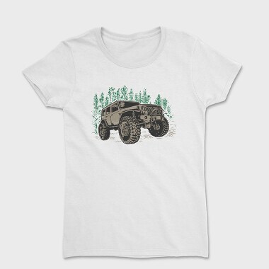 Offroad Jeep, Women's T-Shirt