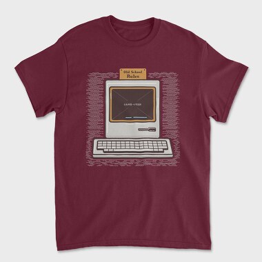 Old Pc, Unisex Men's T-Shirt