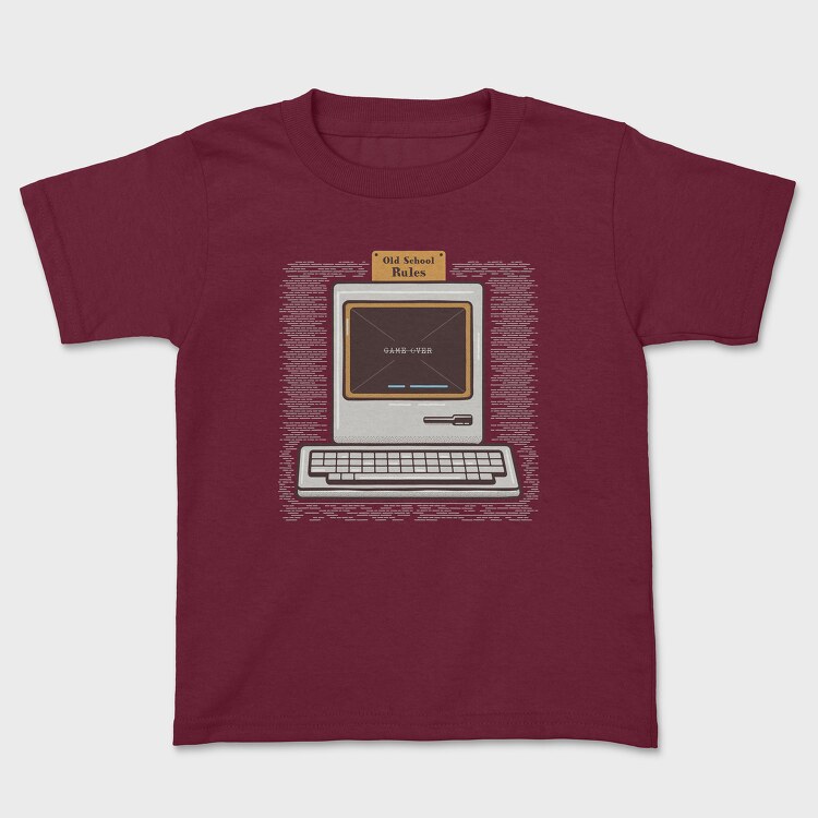 Old Pc, Kids' T-Shirt