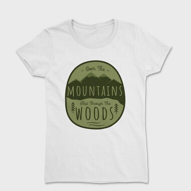 Over the Mountains, Women's T-Shirt