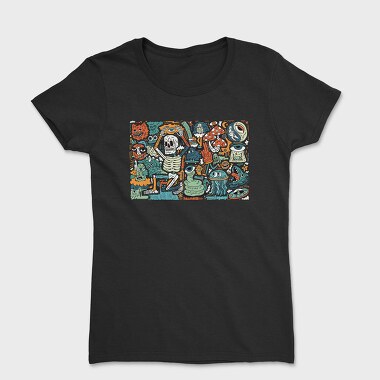 Psychedelic Illustration 1, Women's T-Shirt