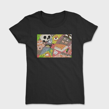Psychedelic Illustration, Women's T-Shirt