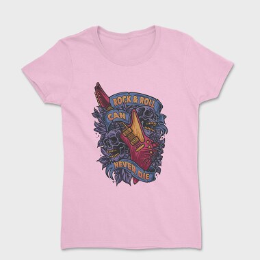 Rock and Roll Can Never Die, Women's T-Shirt