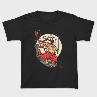 Samurai Hero Attack, Kids' T-Shirt