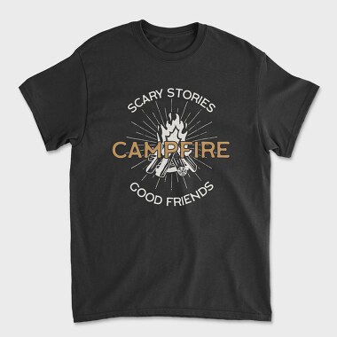 Scary Stories Campfire, Unisex Men's T-Shirt