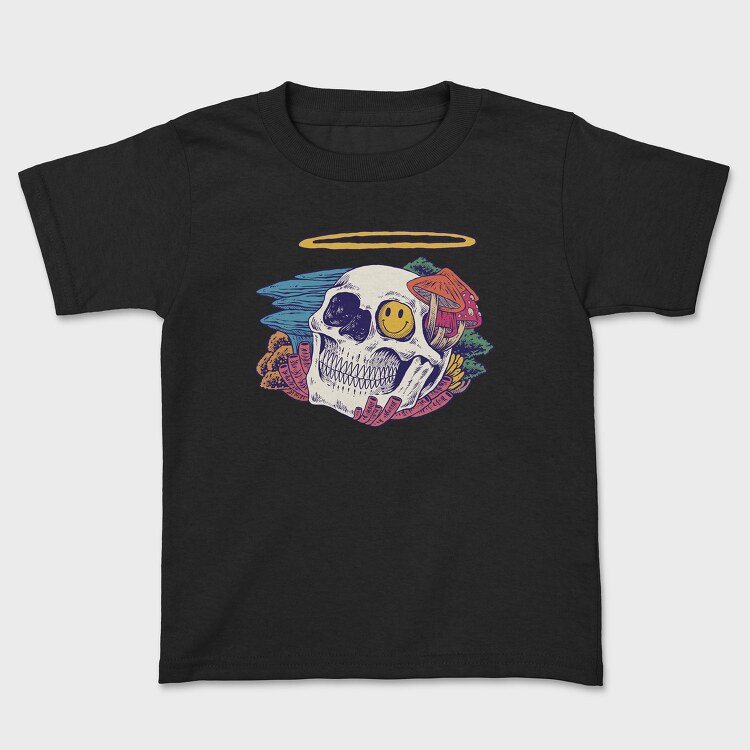 Skull Mushrooms, Kids' T-Shirt