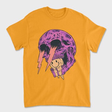 Skull Smile, Unisex Men's T-Shirt