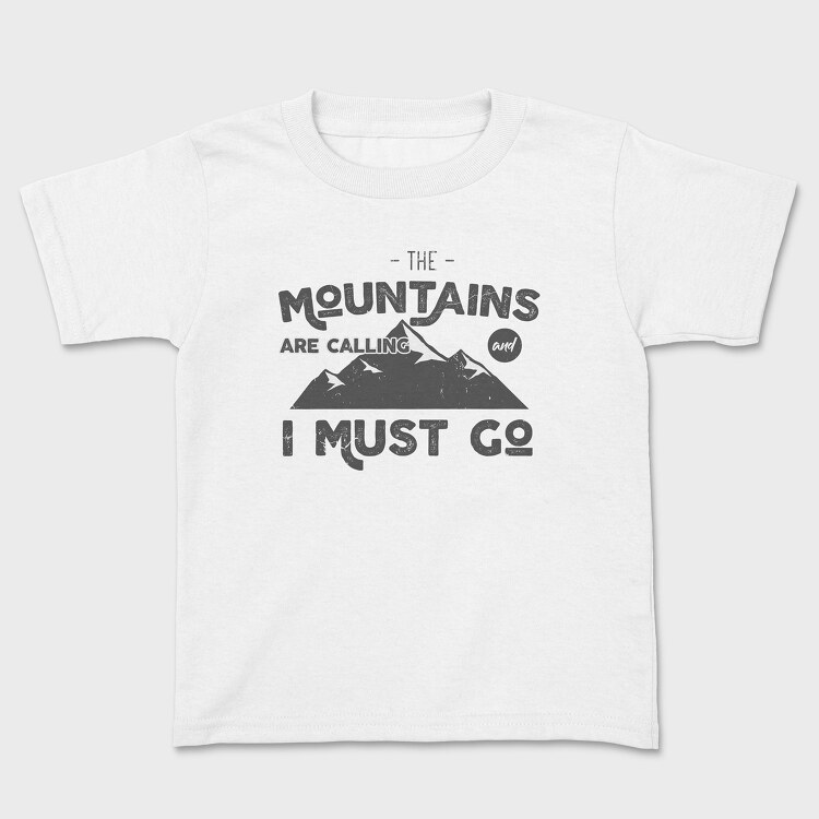 The Mountains Are Calling 2, Детска Тениска
