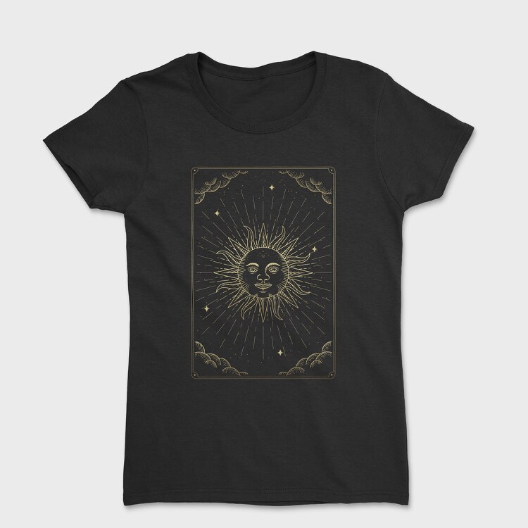The Sun Tarot Card, Дамска Тениска