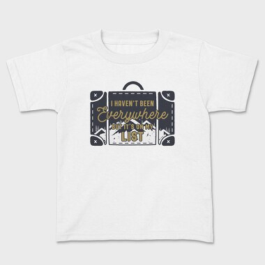 Travel Everywhere, Kids' T-Shirt