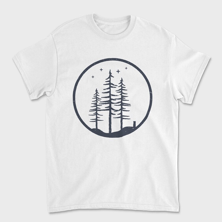 Trees, Unisex Men's T-Shirt