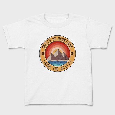 United by Mountains, Kids' T-Shirt