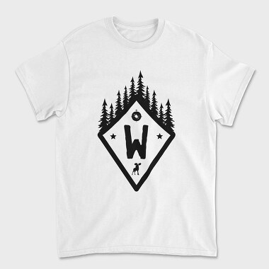 W Forest, Unisex Men's T-Shirt