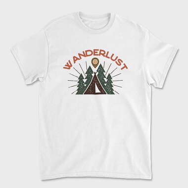 Wanderlust, Unisex Men's T-Shirt