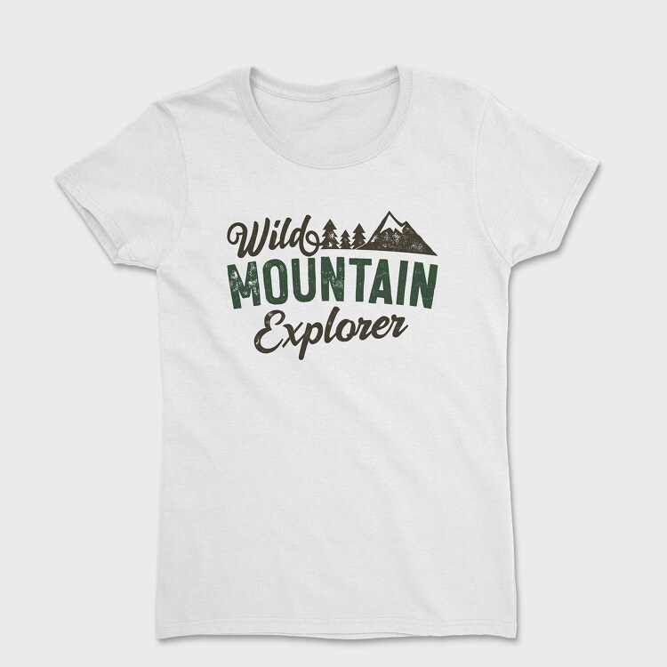 Wild Mountain Explorer, Women's T-Shirt